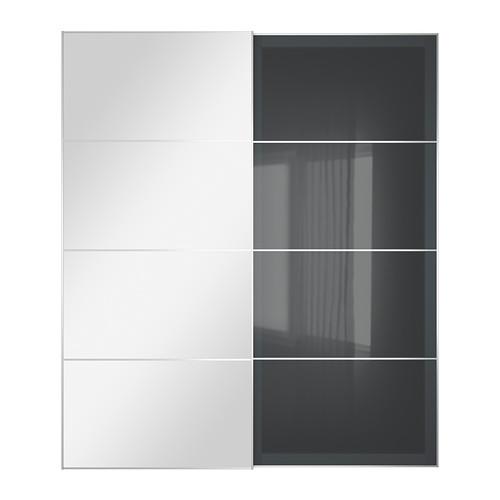 АУЛИ / УГГДАЛЬ Пара раздвижных дверей - 200x236 см АУЛИ / УГГДАЛЬ Пара раздвижных дверей - 200x236 см