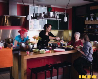 Интерьер кухни IKEA