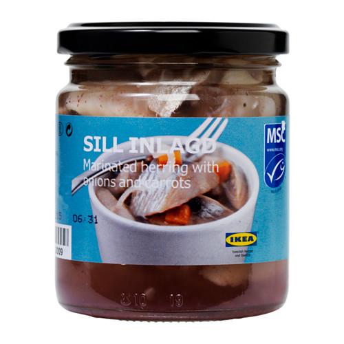 SILL INLAGD сельдь маринованная/лук/морковь SILL INLAGD сельдь маринованная/лук/морковь