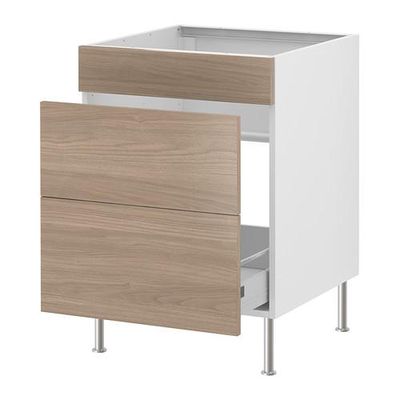 ФАКТУМ Наполный шкаф д/мойки/мусорн конт - Софилунд светло-серый, 80 см ФАКТУМ Наполный шкаф д/мойки/мусорн конт - Софилунд светло-серый, 80 см