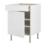 ФАКТУМ Напольн шкаф с полкой/ящиком/дверью - Абстракт белый, 40 см ФАКТУМ Напольн шкаф с полкой/ящиком/дверью - Абстракт белый, 40 см