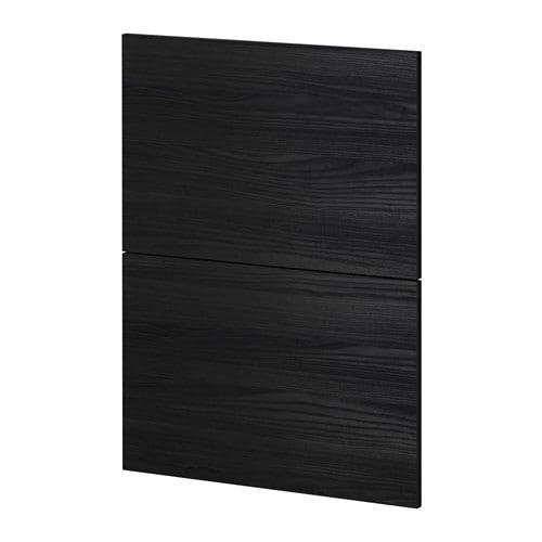 МЕТОД 2 фронтальн панели д/посудом машины - Тингсрид под дерево черный МЕТОД 2 фронтальн панели д/посудом машины - Тингсрид под дерево черный