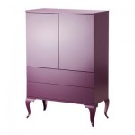 ТРОЛЬСТА Шкаф с 2 ящиками - сиреневый ТРОЛЬСТА Шкаф с 2 ящиками - сиреневый