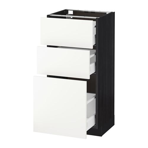METOD/MAXIMERA напольный шкаф с 3 ящиками METOD/MAXIMERA напольный шкаф с 3 ящиками
