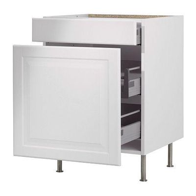 ФАКТУМ Напольн шкаф/выдвижн секц/ящик - Лидинго белый с оттенком, 40 см ФАКТУМ Напольн шкаф/выдвижн секц/ящик - Лидинго белый с оттенком, 40 см