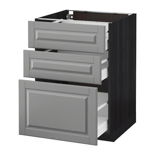 METOD/MAXIMERA напольный шкаф с 3 ящиками