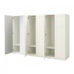 ПАКС Гардероб - плавно закрывающиеся петли, 300x60x201 см ПАКС Гардероб - плавно закрывающиеся петли, 300x60x201 см