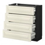 METOD/MAXIMERA напольн шкаф 4 фронт панели/4 ящика METOD/MAXIMERA напольн шкаф 4 фронт панели/4 ящика