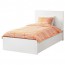 МАЛЬМ Каркас кровати+2 кроватных ящика - 120x200 см, Лонсет