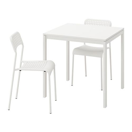 Adde Melltorp Table And Chair 2 White 490 117 66 Reviews