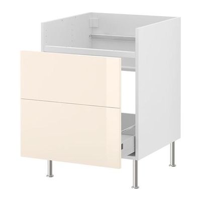 ФАКТУМ Напольн шкаф с 1 ящ д/мойки ДУМШЁ - Абстракт кремовый, 80 см ФАКТУМ Напольн шкаф с 1 ящ д/мойки ДУМШЁ - Абстракт кремовый, 80 см