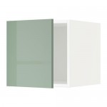 МЕТОД Верхний шкаф - белый, Калларп глянцевый светло-зеленый МЕТОД Верхний шкаф - белый, Калларп глянцевый светло-зеленый