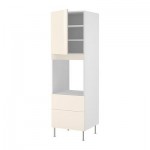 ФАКТУМ Высок шкаф д духов+дверь/2 ящика - Абстракт кремовый, 60x211 см ФАКТУМ Высок шкаф д духов+дверь/2 ящика - Абстракт кремовый, 60x211 см