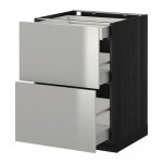 METOD напольный шкаф/2фасада/3ящика