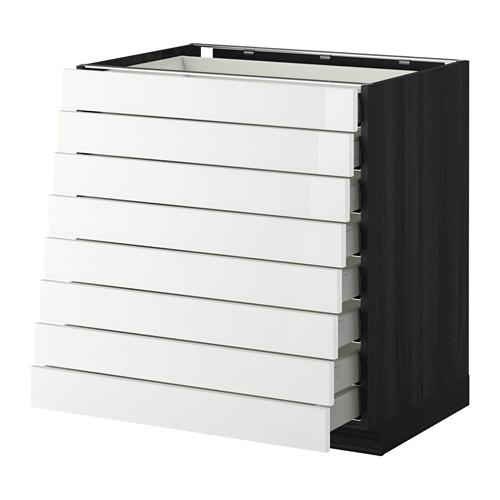 METOD/MAXIMERA наполн шкаф 8 фронт/8 низк ящиков