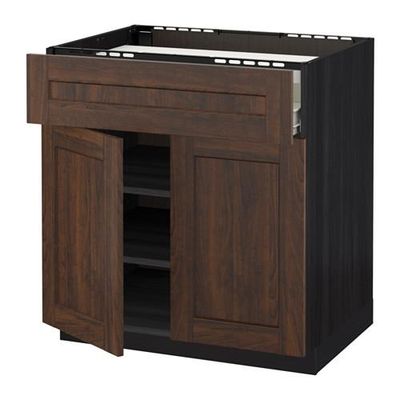 МЕТОД / ФОРВАРА Нплн шк д/врч пнл/ящ/плк/2дв - Эдсерум под дерево коричневый, под дерево черный МЕТОД / ФОРВАРА Нплн шк д/врч пнл/ящ/плк/2дв - Эдсерум под дерево коричневый, под дерево черный