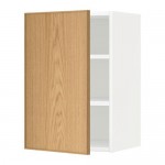 МЕТОД Шкаф навесной с полкой - белый, Экестад дуб, 40x60 см МЕТОД Шкаф навесной с полкой - белый, Экестад дуб, 40x60 см