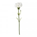 SMYCKA цветок искусственный гвоздика/белый 30 cm