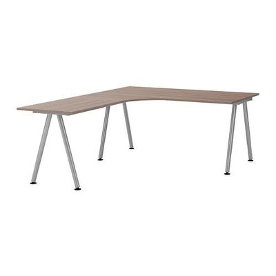 ГАЛАНТ Стол, комбинация лев - серый, А-образная ножка