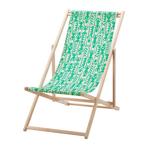 МЮСИНГСО Пляжный стул - зеленый
