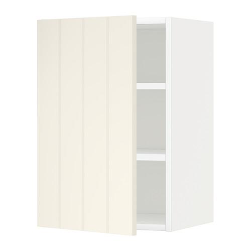 МЕТОД Шкаф навесной с полкой - белый, Хитарп белый с оттенком, 40x60 см
