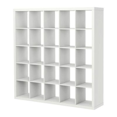 Expedit Bookcase White 80208652, 5×5 Expedit Shelving Unit