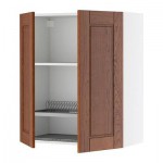 ФАКТУМ Навесной шкаф с посуд суш/2 дврц - Ликсторп коричневый, 60x92 см
