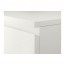 MALM комод с 3 ящиками белый 80x78 см