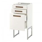 МЕТОД / ФОРВАРА Напольн шкаф 3фронт пнл/2низ/2ср ящ - 40x37x60 см, Мэрста белый, белый МЕТОД / ФОРВАРА Напольн шкаф 3фронт пнл/2низ/2ср ящ - 40x37x60 см, Мэрста белый, белый