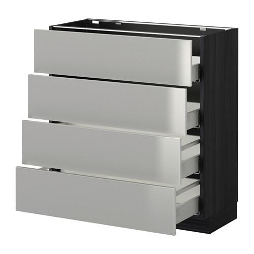 METOD напольн шкаф 4 фронт панели/4 ящика