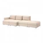 ВАЛЛЕНТУНА 4-местный диван-кровать - Мурум бежевый