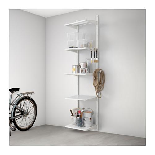 АЛЬГОТ Настенная шина/полка/крючок