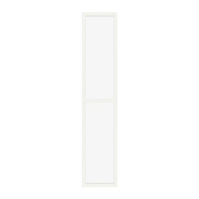 БИЛЛИ ОЛЬСБО Стеклянная дверь - белый, 40x194 см