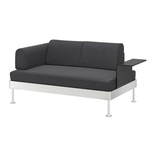 DELAKTIG 2-местный диван+придиванный столик