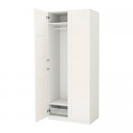 PAX гардероб белый