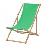 МЮСИНГСО Пляжный стул - , складной зеленый