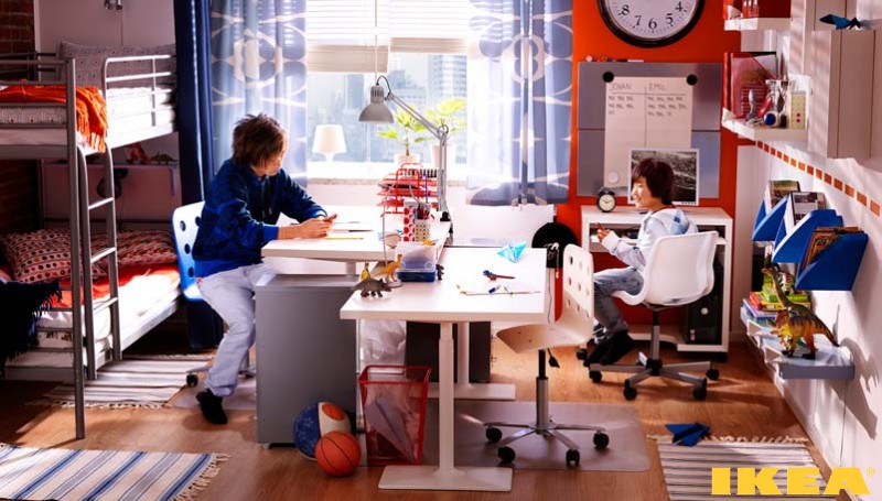 Интерьер детской комнаты ИКЕА