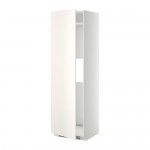 METOD выс шкаф д/холод или мороз, с дверц белый/Веддинге белый 60x60x200 см