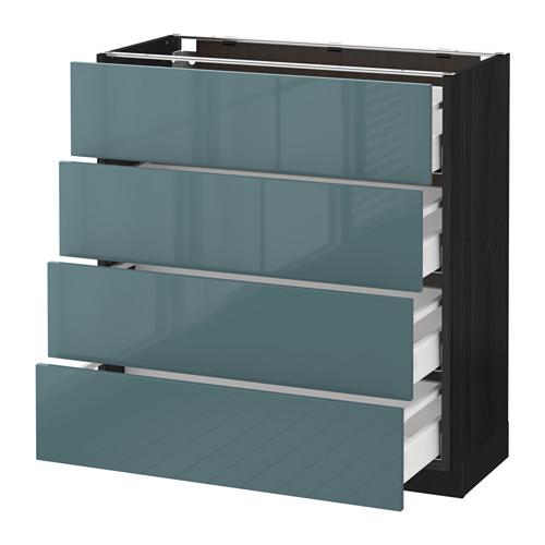 METOD/MAXIMERA напольн шкаф 4 фронт панели/4 ящика METOD/MAXIMERA напольн шкаф 4 фронт панели/4 ящика