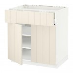 МЕТОД / МАКСИМЕРА Нплн шк д/врч пнл/ящ/плк/2дв - белый, Хитарп белый с оттенком, 80x60 см