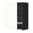 METOD шкаф навесной с сушкой черный/Хэггеби белый 60x80 см
