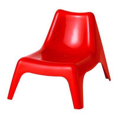 БУНСЁ Детское садовое кресло - красный