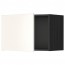 МЕТОД Шкаф навесной - под дерево черный, Веддинге белый, 60x40 см