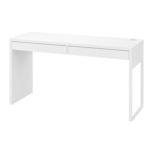 MICKE письменный стол белый 142x50x75 cm