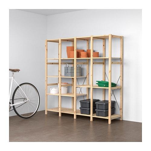 ИВАР 4 секции/полки