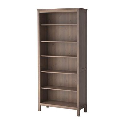 ХЕМНЭС Стеллаж - серо-коричневый