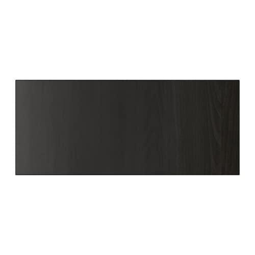 ЛАППВИКЕН Фронтальная панель ящика - черно-коричневый