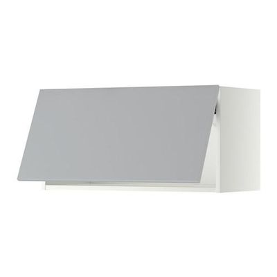 МЕТОД Горизонтальный навесной шкаф - 80x40 см, Веддинге серый, белый