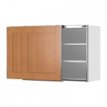 ФАКТУМ Навесной шкаф с рздвжн дверц - Эдель бук, 120x70 см