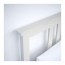HEMNES каркас кровати белая морилка/Лонсет 160x200 cm